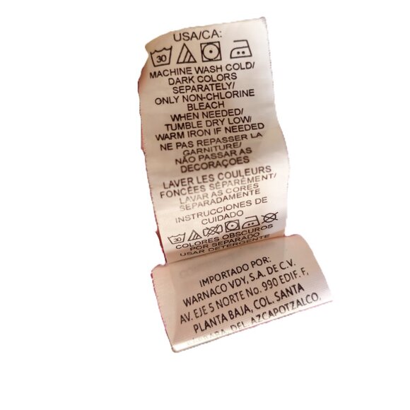 Calvin Klein Cotton Pink Burgundy Striped Tank Size Large - Picture 6 of 7